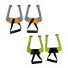 2x Portable Pull Up Bar Convenient Lightweight Anti Slip Fitness Equipment Pullup Bar Handles for Doorway for Office Workout
