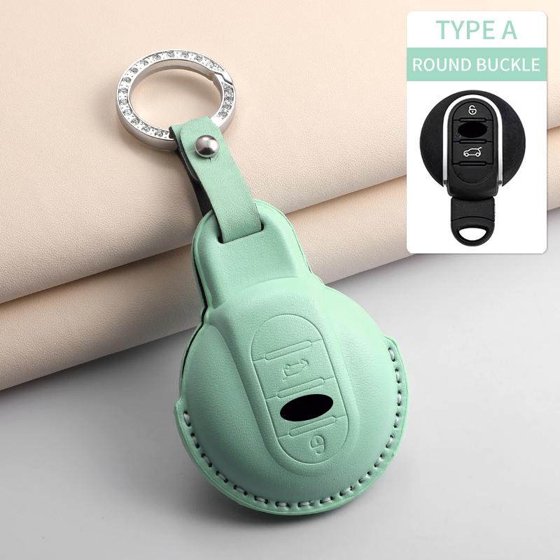 Car Key Case Cover For BMW Mini Cooper JCW Countryman Aceman Cabrio F55 F56 F57 F54 F60 Car Keychain Shell Protector Accessories