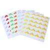 Korean Retro Kraft Paper Photo Corner Stickers, DIY Colorful Album Accessories for Baby Albums