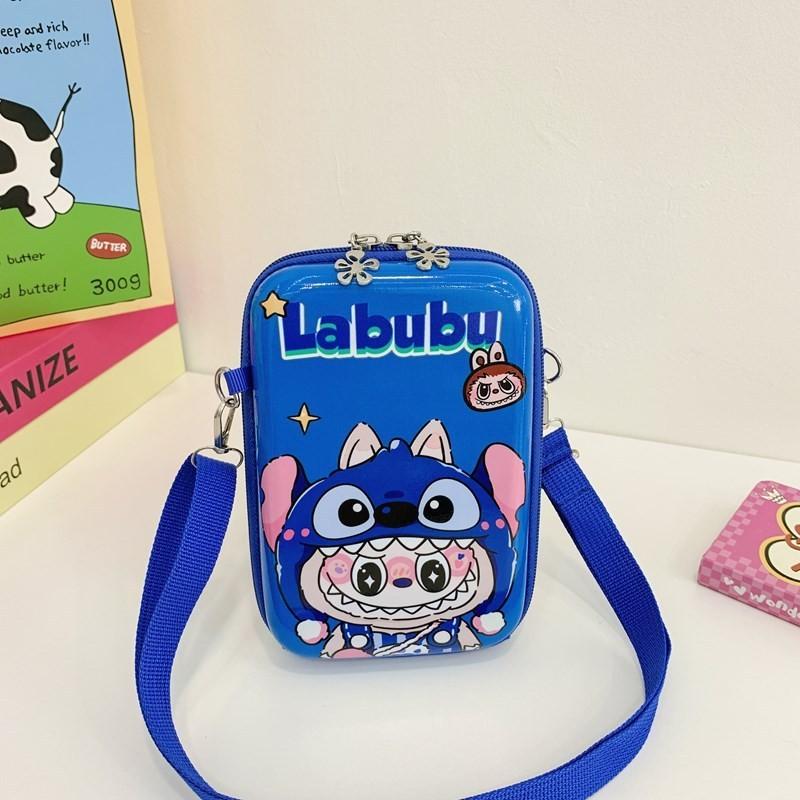 Labubu Capybara Pvc Childrens Bag With Animal Print And Cute Design For School Storage