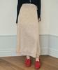 Aueonoseuteljia Bloom Flower Long Skirt_Red Flower(O25-Sk01)