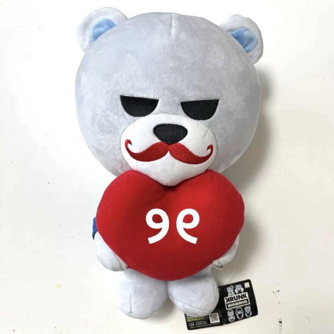 

[USED] BIGBANG CRANK KRUNK Bear Mascot Heart Merchandise Tap