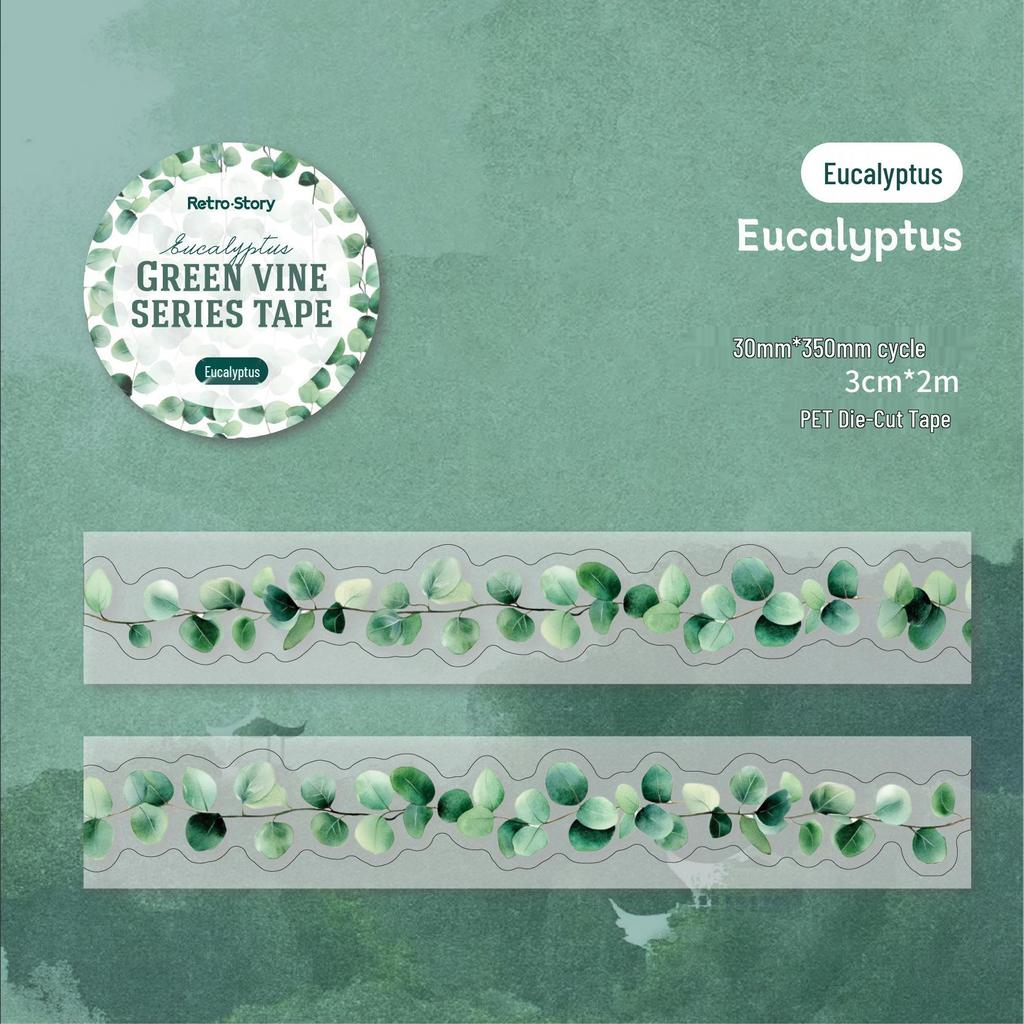 Ruban Washi Paysage Créatif: Style Ins Irrégulier pour le Journaling DIY, la Décoration de Plantes et de Fleurs