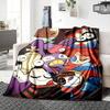 1Pc Cartoon Characters Blanket Soft Throw Blanket For Home Bedroom Bed Sofa Travel Office Solid Christmas Blanket