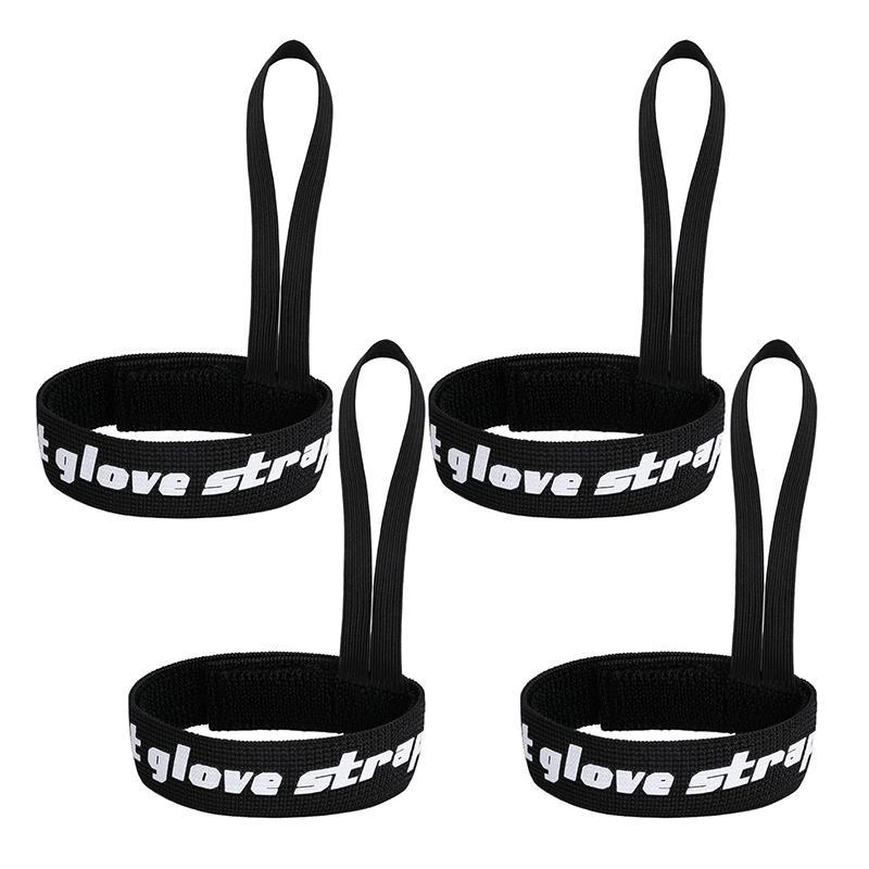 

4Pcs Ski Glove Wrist Strap Glove Holder Sport Glove Strap Elastic Wrist Leash For Snowboard Ski Mountaineering Outdoor Sports