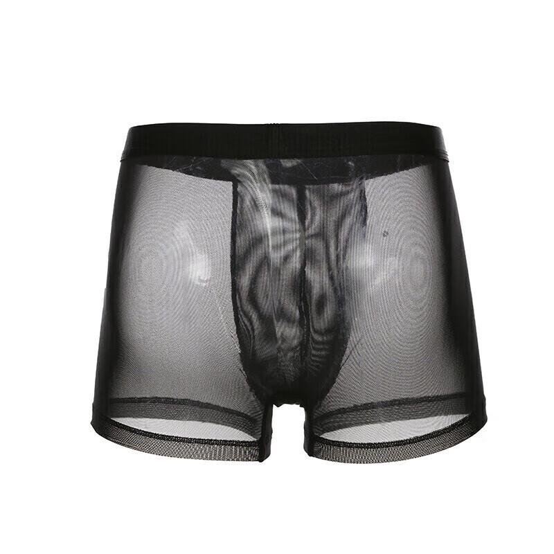 BODYWILD Men's Breathable Mesh Boxer Briefs