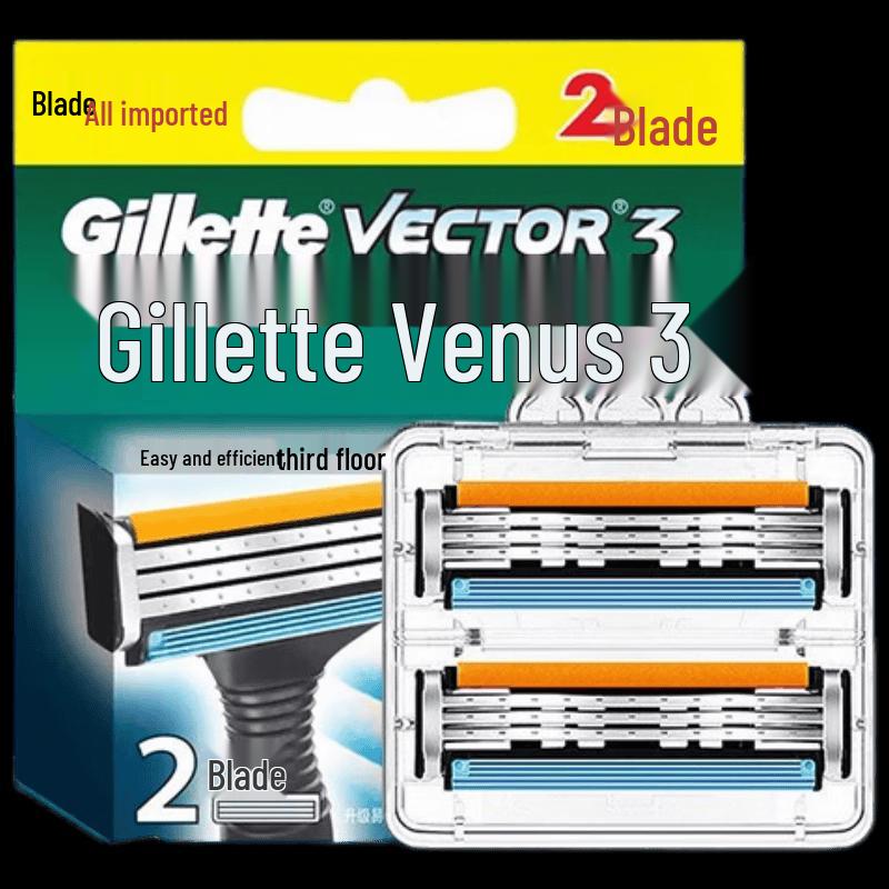 Gillette Mach3 Razor Blade Refills CN plug (adapter included)