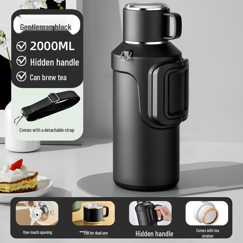 Naijiang Large Capacity 316 Stainless Steel Insulated Thermos Bottle