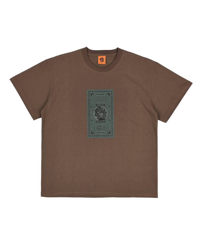 Ialeseuko F@#K T-Shirt_Brown