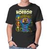 Unisex Crew Neck T-Shirt Tree House Of Horror Graphic Short Sleeve Casual Tee