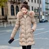 Slim-fit Padded Jacket, New Jacket, Women's Winter Padded Jacket, Medium and Long Padded Jacket, Thickened Padded Jacket.