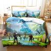 Tribes of Midgard Beding Set Single Twin Ful Quen King-Sized Dimensionsd Dimensions Bed Linen Set Adult People Kid Bedrom Duvet cover Sets 3D Game Bed