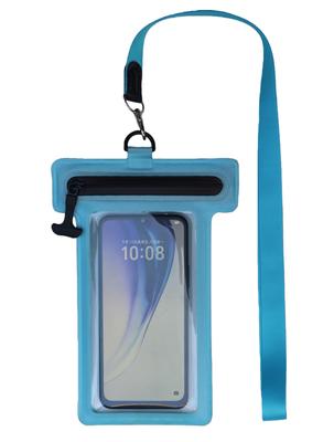 KHBVAYR Waterproof Smartphone Case with Airtight Zipper Thick TPU Ideal for and Compatible with All Smartphone Models Closure, Material, Fishing,