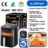Air Fryer Household No-turn Airfryer Large Capacity Air Fryer Oven Air Fryer Visual