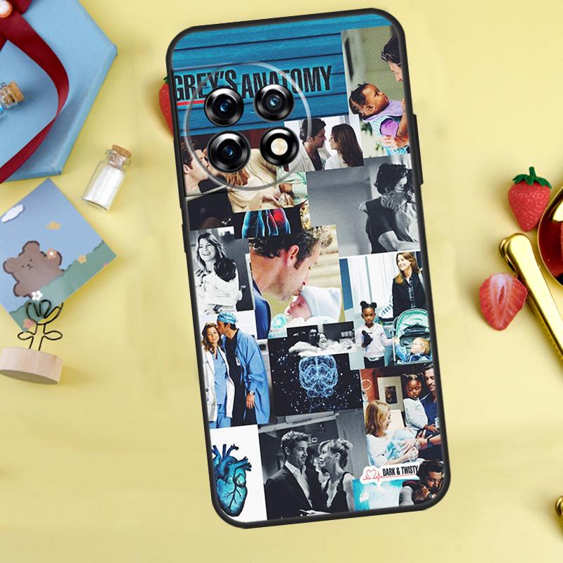 

Greys Anatomy Collage Case For OnePlus 13R 12R 13T 15 13 12 11 10 9 10R 10T 8T Nord 5 CE 4 2 3 Lite N20 N30 Cover OnePlus 10R