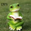 Patio Ornament Resin Garden Decoration Realistic Animal Statue Weather-resistant Decor Accessory for Lawn Balcony