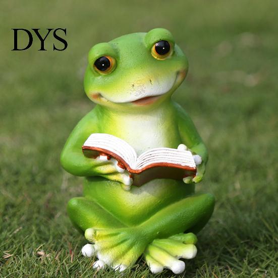 Patio Ornament Resin Garden Decoration Realistic Animal Statue Weather-resistant Decor Accessory for Lawn Balcony