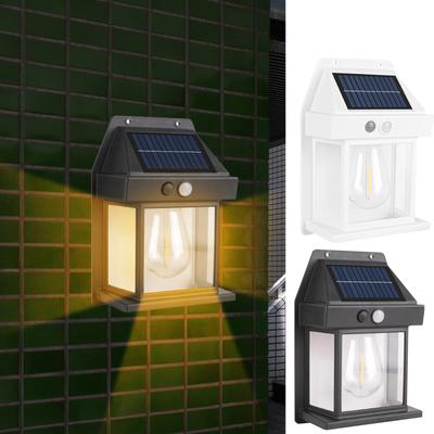 Outdoor Solar Wall Light Warm And Warm Light