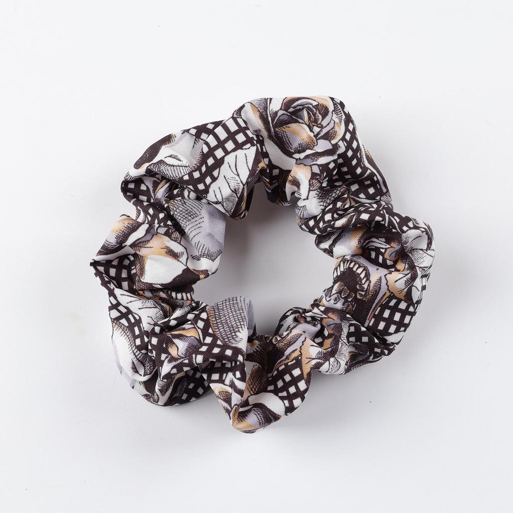 5pcs Halloween Hair Ties: Pumpkin, Ghost, Bat Designs; Strong Elastic Ponytail Holders