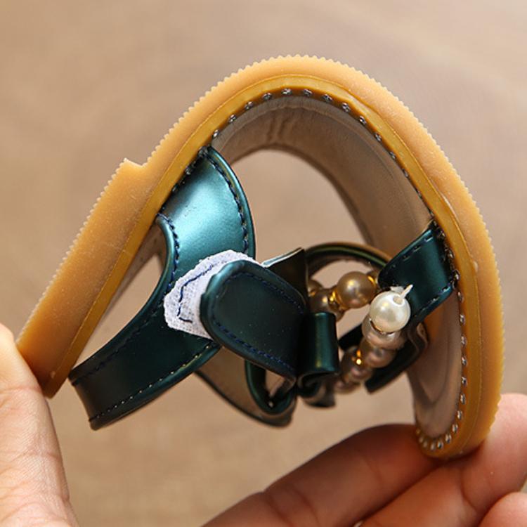 Dívčí sandály letní princezna boty Pearl Studentské sandály Baby Beach Shoes