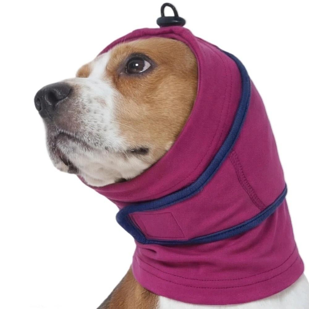 Soft Elastic Dog Calming Earmuffs Anti-scare Pet Ear Muffs Dog Soothing Headgear Firework L
