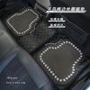 Universal Car Floor Mats Checkered Wire Loop Car Mats