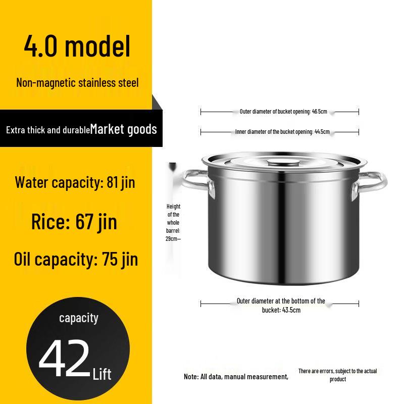 JPHZNB Extra Thick Multi-Purpose Pot Set with Lids