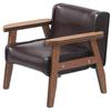 NOLITOY Mini Sofa Chair, Furniture, Miniature Chair, Model, 1:12 Scale, Figure, Dollhouse, Accessories, Small, Realistic, Brown