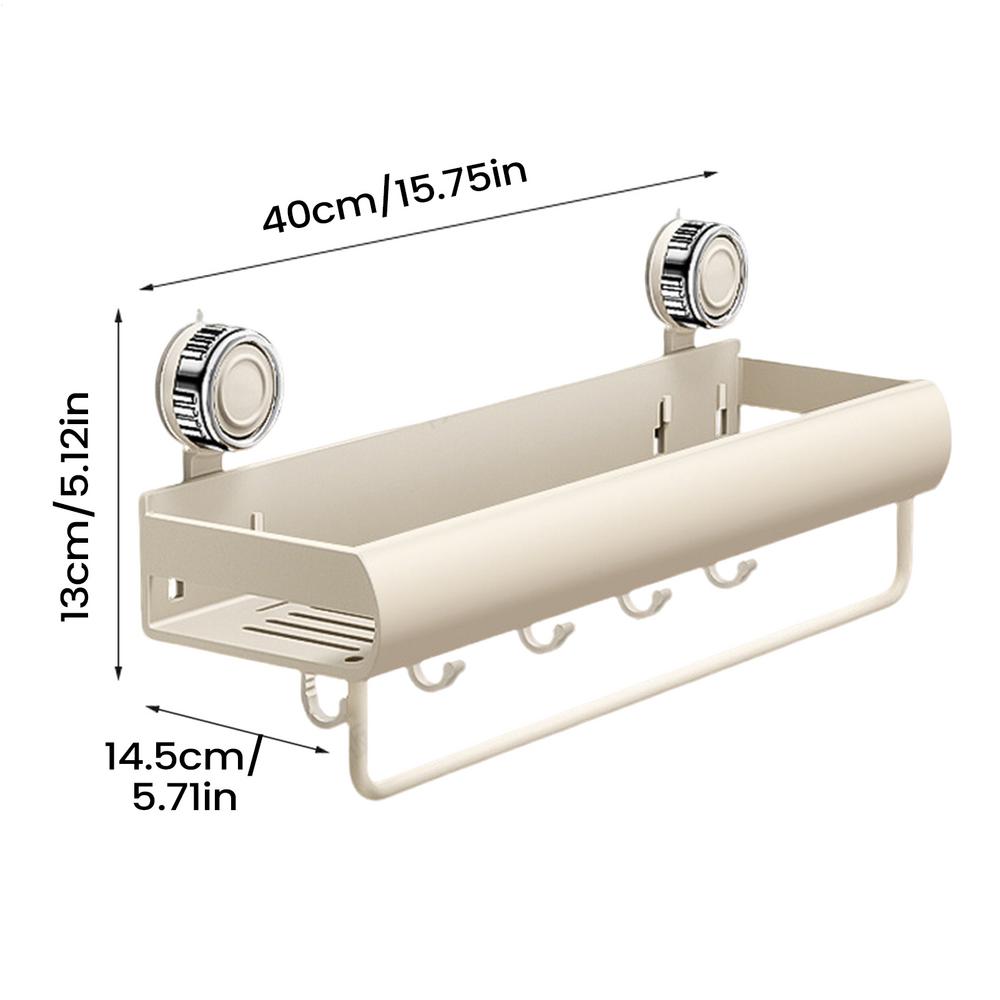 

Полки для душа без сверления с крючками для полотенец, современные душевые полки, органайзер для ванной комнаты для мочалки, мыла, шампуня, геля для душа