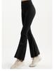Lulu Winter Fleece High-Waist Flare Yoga Pants - Tummy Control, Long-Leg, Wide-Leg Women's Casual Sportswear
