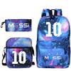 Football Printed Student Backpack Multifunctional Usb Interface Large Capacity Leisure Travel Backpack