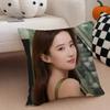 Elegant Beautiful Star LLiu Yifeixixis Cushion Cover Throw Pillow Cover Hidden Button Durable Polyester Chair Cushion