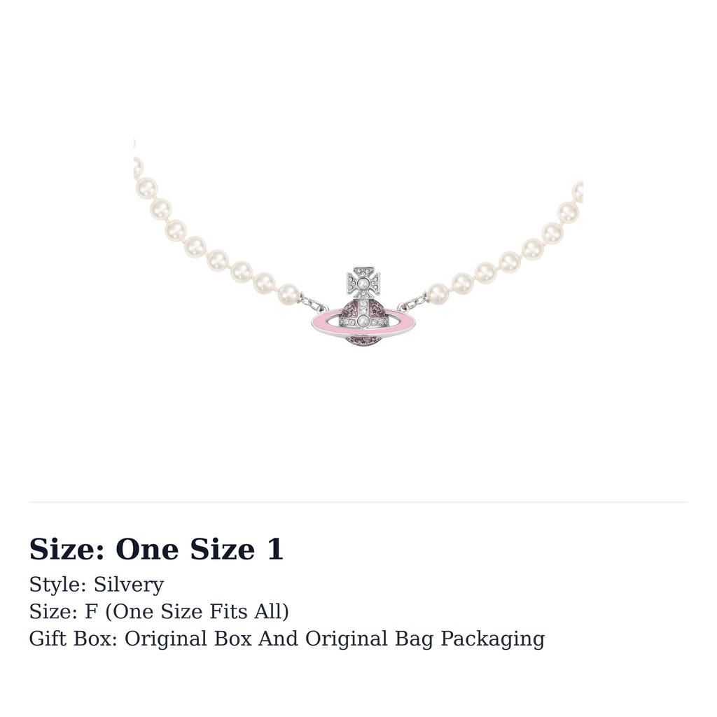VIVIENNE WESTWOOD Brass Necklaces Women's Silver 6301011G02P308P308