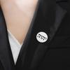 LIKGREAT YHWH Tetragrammaton Brooch Hebrew God's Name Pin Stainless Steel Religious Jewelry Christian Je Faith Symbol Gift