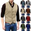 Men's  Leisure  Self-Cultivation  Suit  Vest  Coat