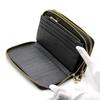 [Revetta] Stingray Leather Long Wallet, Galuchat, Large Capacity, 40 Card Slots, Black, Double Round Zipper, Men's Genuine Leather [191stw-2-a]