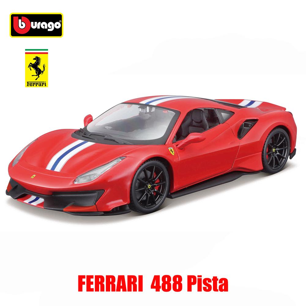 Bburago 1:24 Ferrari PUROSANGUE 488 458 F12 SP1 Car Model Die-casting Metal Model Children Toy Boyfriend Gift Simulated Alloy