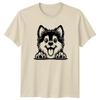 Puppy Dog Head Dogs Animals Unisexs TShirt Unisexs Graphic Tee