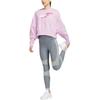 Nike Sweatshirts Women's Pink Crew Neck Moderate Regular DJ4136-621