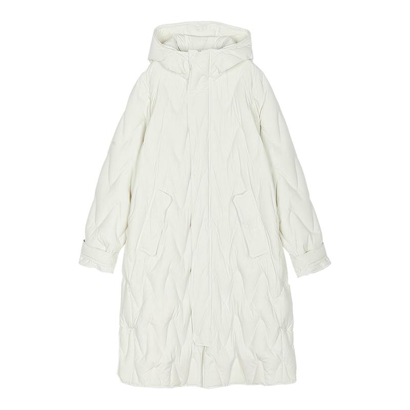 JNBY 2025 Winter Loose-Fit Hooded Duck Down Jacket 5PAC11200