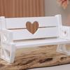 Benches Shaped Heart Chair Silicone Mould for Jewelry Making Crafting Decorative Accessories Easy Demolding