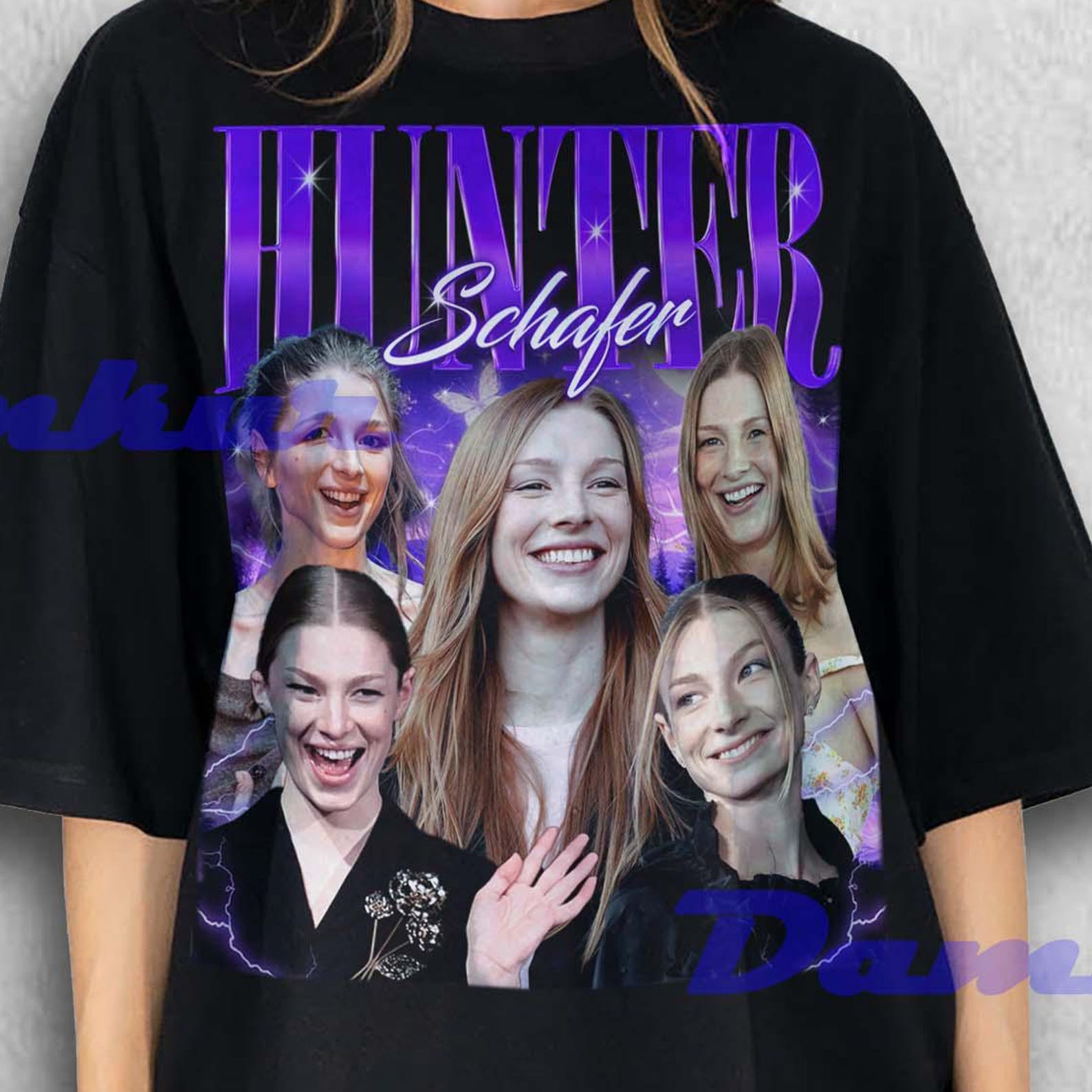 Hunter Schafer Shirt, Hunter Schafer Vintage Tshirt, Hunter Schafer Fan Tees, Hunter Schafer Retro Sweater, Hunter Schafer Merch Gift Tee S