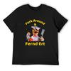 Lustiger Schwedischer Koch, Ferk Around Zitat, Original Willow Days T-Shirt individuelles Shirt Übergrößen Oberteile Übergrößen Herren Grafik T-Shirts