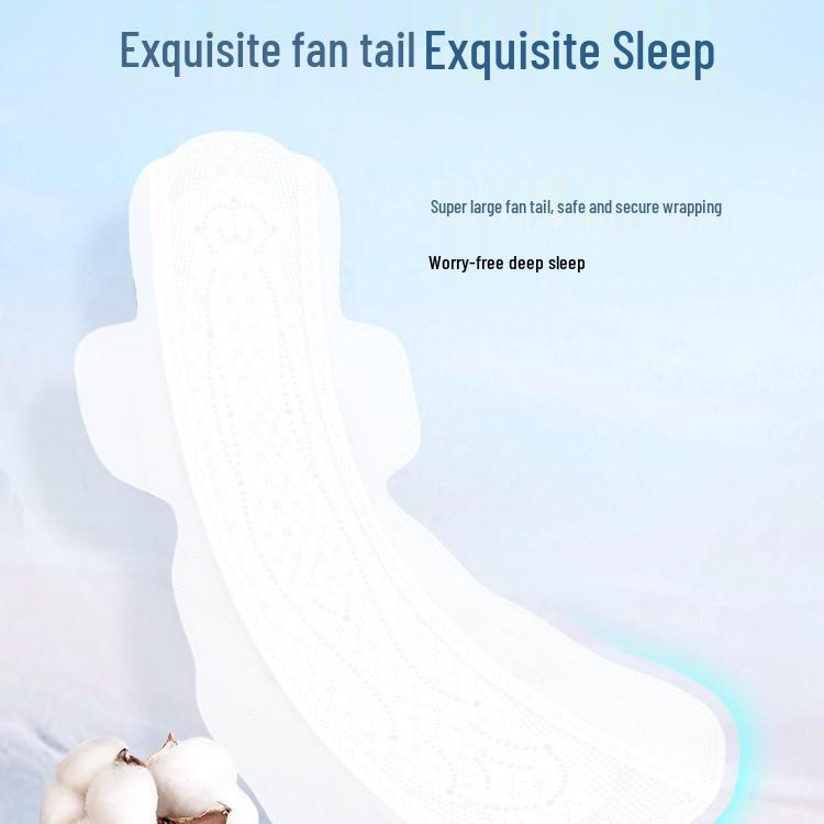 Bestseller: Taotao Oxygen Cotton Tianshan White Sanitary Napkins Day & Night Set - 100 Pieces + Free Gift