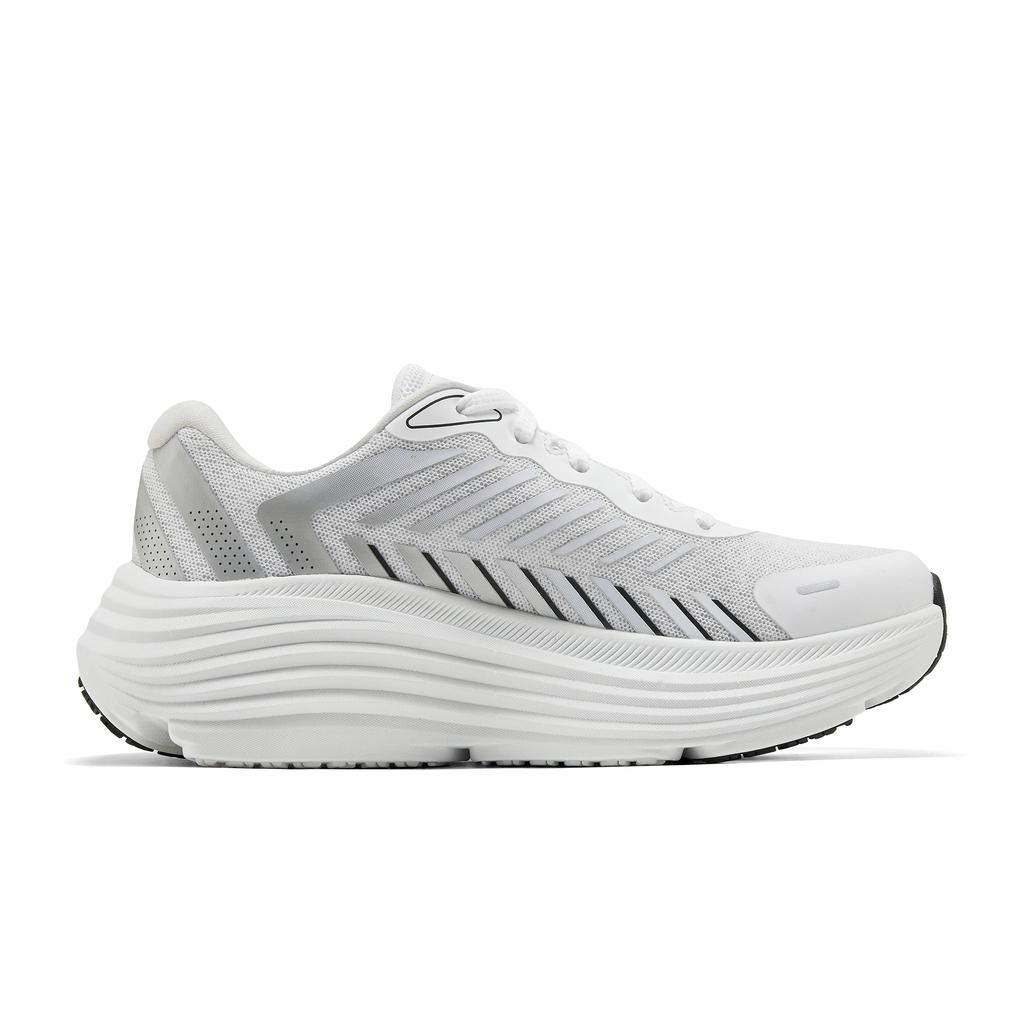 Skechers Go Series Fashionable Versatile Fabric Shock Absorbing Durable Low Top Casual City Commuting Running Shoes Women Sneaker 129471-WBK