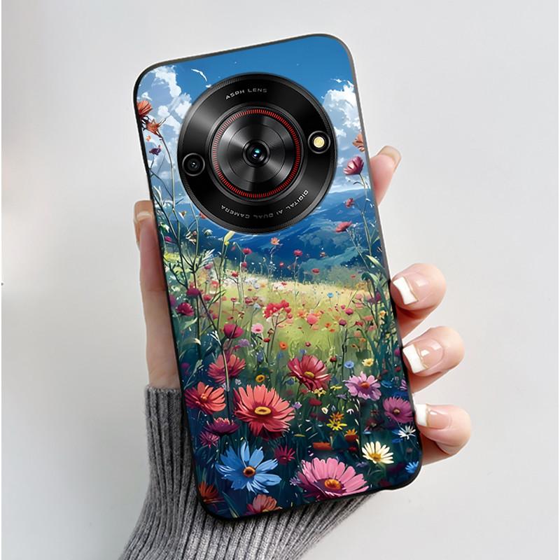 

Phone Casing For ZTE Blade A75 5G Z2357N Nubia Focus 5G Case Luxury Dragon Cute Cool Boys Girls Black Soft TPU Back Shell Cover ZTE Blade A75 5G