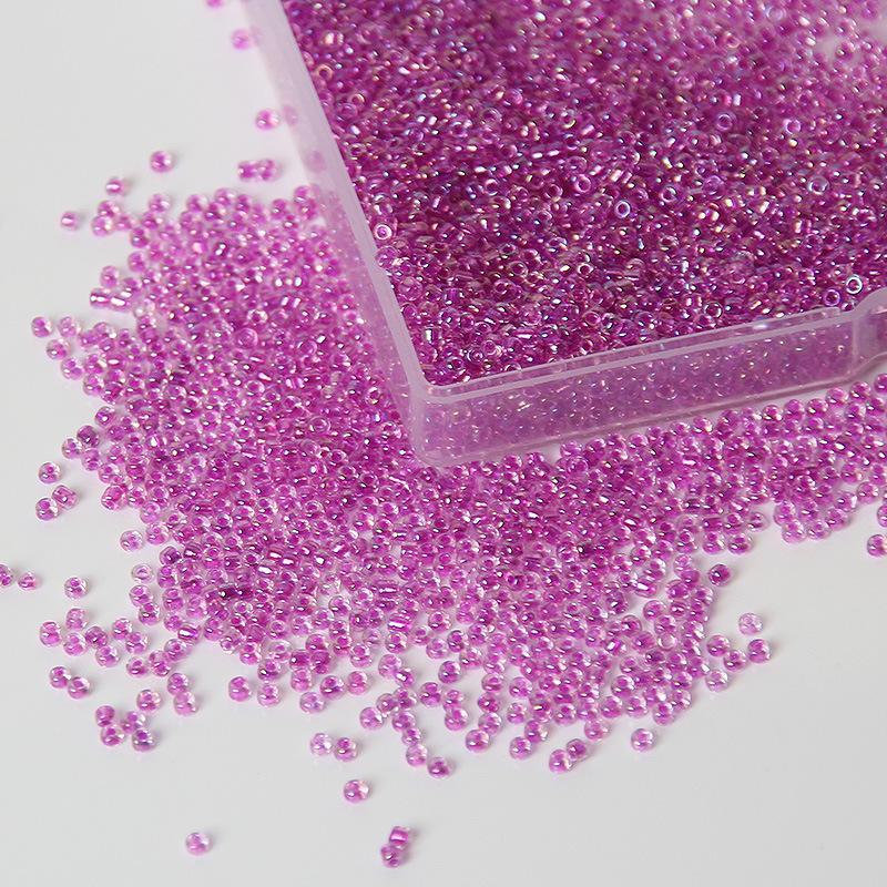 2mm Jednokolorowe szklane koraliki do samodzielnego tworzenia biżuterii - kolczyki, bransoletki, naszyjniki, akcesoria