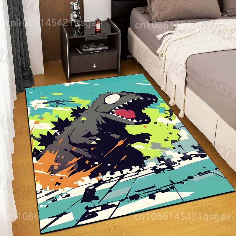 

Monster Cartoon Pattern Carpet for Living Room Bedroom Bathroom Mat Creative Doormat Sofa Home Decor Event Area Carpet 40x60cm