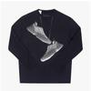 MaiSon Margiela Sh0gc0052 M20101 900 Mm6xSalomon ShoeS Print Men S Long Sleeve Tee