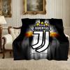 1 Stück Digitale Print Kuscheldecke, Juventus Fußballclub Decke für den Heimgebrauch, Ganzjahreswärme, Weihnachts- und Valentinstags-Geschenkdecke